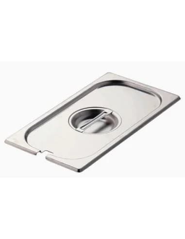 Couvercle inox avec encoche GN 1/3 Gastro M