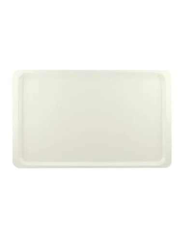 Plateau de service en polyester Roltex GN1/1 530x325mm blanc perle