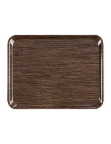 Plateau de service en mélamine Roltex Self 46x36cm wengé
