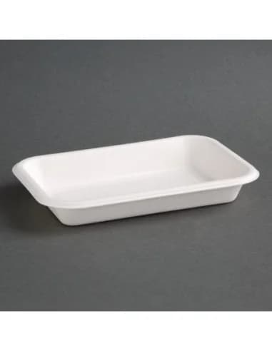 Barquettes compostables en bagasse Fiesta Compostable 340ml (lot de 50)