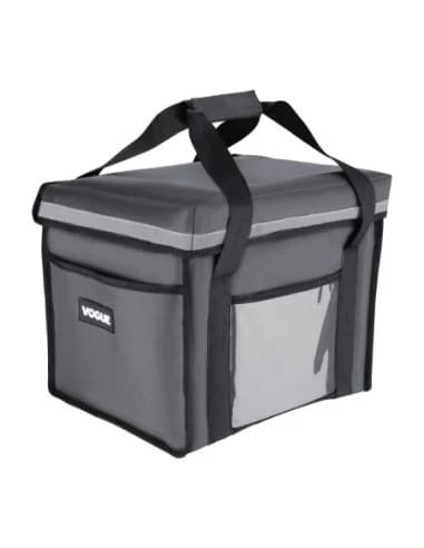 Sac de livraison isotherme pliant Vogue gris 305 x 380 x 380 mm