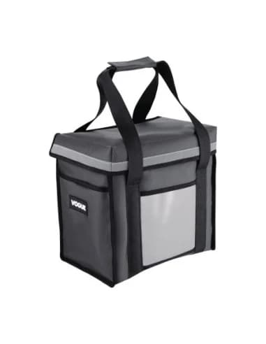 Sac de livraison isotherme chargement par le haut Vogue gris 330 x 230 x 330 mm