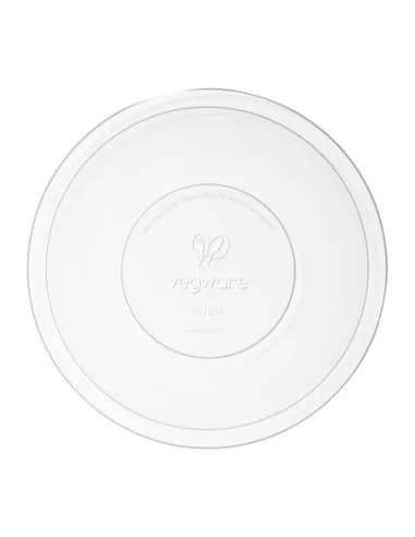 Couvercles plats compostables en PLA série 185 Vegware (lot de 300)