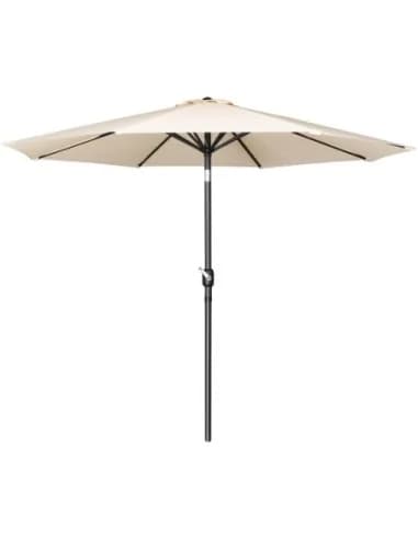 Parasol rond Bolero Seville 3m crème