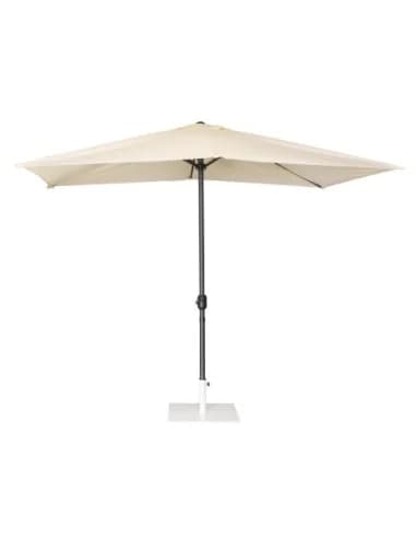 Parasol rectangulaire Bolero Seville 2x3m crème