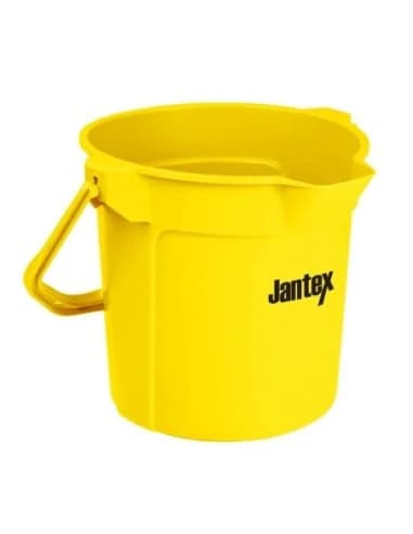 Seau gradué avec bec verseur Jantex 10L jaune