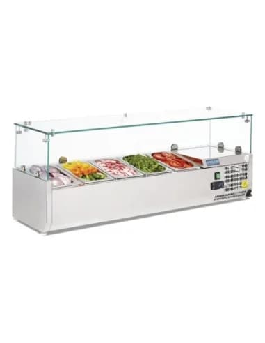 Saladette réfrigérée Polar Série G 5x GN1/4