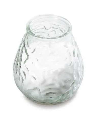 Bougies vénitiennes Bolsius Low Boy transparentes (Lot de 12)