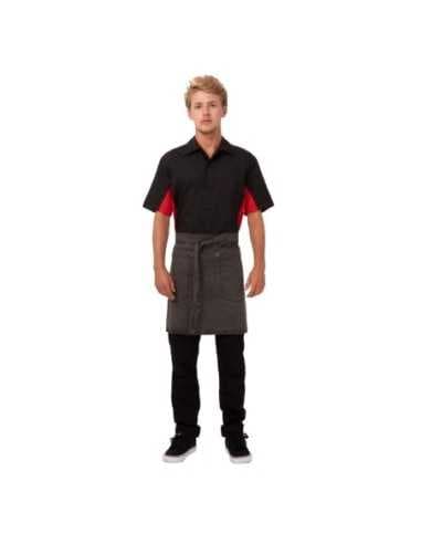 Tablier serveur court Chef Works Urban Dorset Antique taupe