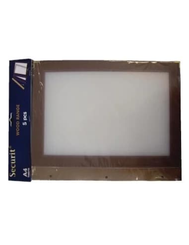 Inserts supplémentaires Securit marron A4 (Lot de 5)