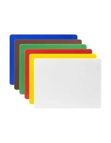 Lot de 6 petites planches à découper basse densité Hygiplas
