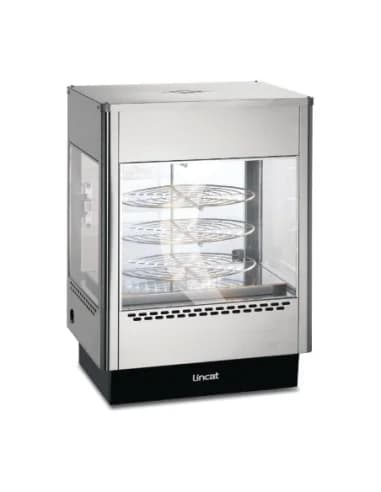 Vitrine chaude rotative pour pizza Lincat UM50