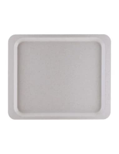 Plateau de service en polyester Roltex GN1/2 325x265mm gris moucheté