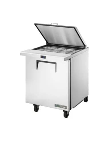 Comptoir de préparation 1 porte True 12 bacs GN 1/6 TSSU-27-12M-C-HC FLID