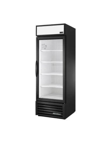 Vitrine positive libre service 1 porte coulissante True GDM-23-HC-TSL01 BLK