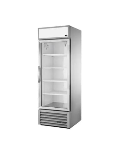 Vitrine réfrigérée négative libre service 1 porte True GDM-23F-HC-TSL01 ALU