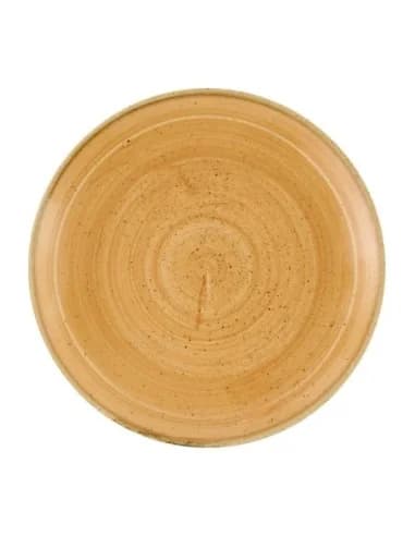 Assiettes avec rebord Churchill Stonecast Tangerine 217mm (Lot de 12)