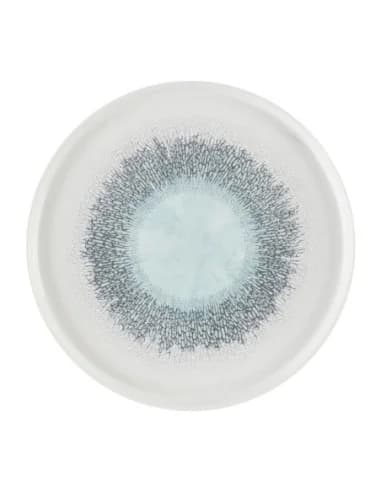 Assiettes avec rebord Churchill Studio Prints Fusion Aquamarine 260mm (Lot de 6)