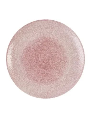 Assiettes rondes Churchill Studio Prints Raku Rose Quartz Pink 288mm (Lot de 12)