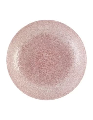 Assiettes rondes Churchill Studio Prints Raku Rose Quartz Pink 260mm (Lot de 12)