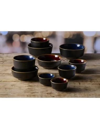 Bols à soupe Churchill Nourish Tokyo Blue Kochi 50 x 115mm (Lot de 12)