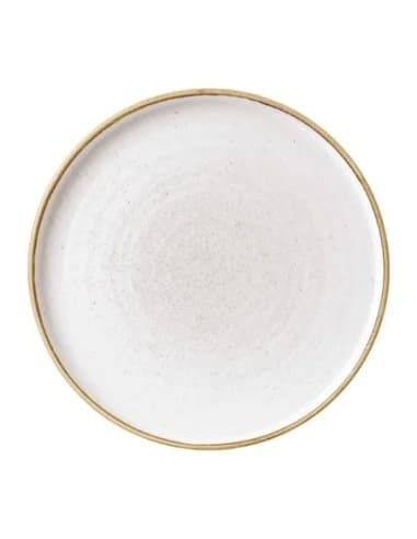 Assiettes avec rebord Churchill Stonecast Barley White 260mm (Lot de 6)