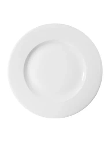 Assiettes à bord large Churchill White 236mm (Lot de 12)