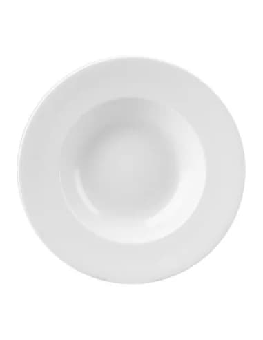 Grands bols à bord large Churchill White 280mm (Lot de 12)