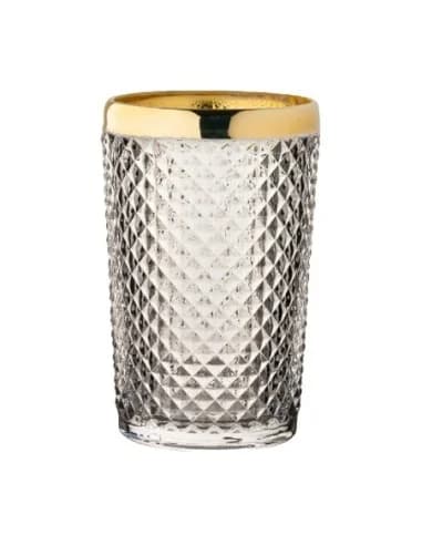 Verres hauts bord doré Dante Utopia 39cl (lot de 6)