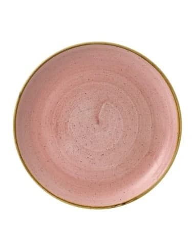 Assiettes rondes Churchill Stonecast Petal Pink 288mm (Lot de 12)