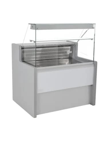 Comptoir de service réfrigéré gris Zoin Tibet 1000mm