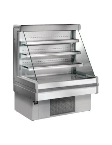 Vitrine self-service réfrigérée Zoin Mandy grise 1000mm