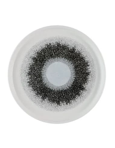 Assiettes avec rebord Churchill Studio Prints Fusion Black 210mm (Lot de 6)