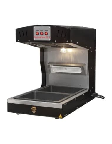 Station de maintien au chaud avec bac GN 1/1 Hotstation 1 XL Grillomax 3D 1600W