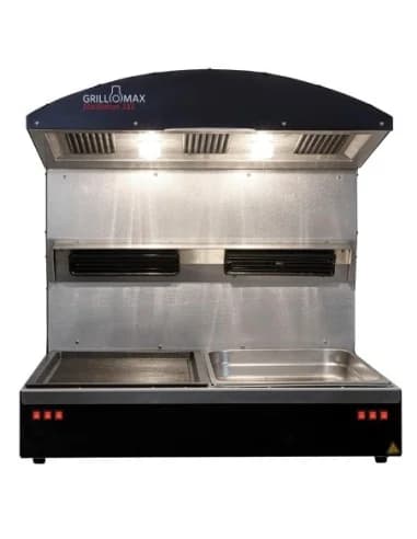 Station de maintien au chaud avec 2 bacs GN 1/1 Hotstation 2 XL Grillomax 3D 2850W