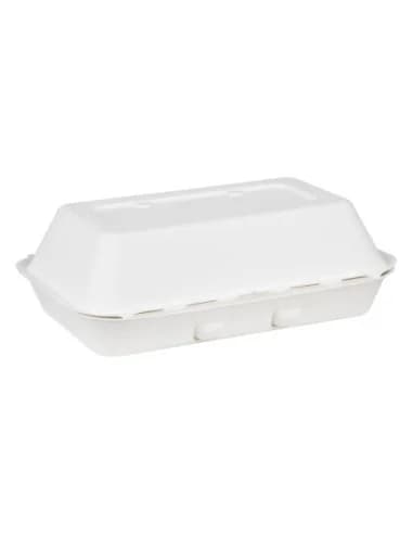 Barquettes alimentaires en bagasse Fiesta Compostable 400x335mm (lot de 200)