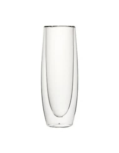 Verres à champagne sans pied double paroi Utopia 16cl (lot de 6)