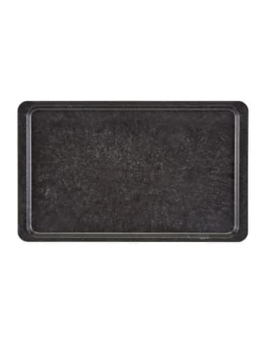 Plateau lisse en polyester Versa Cambro 530 x 325mm anthracite