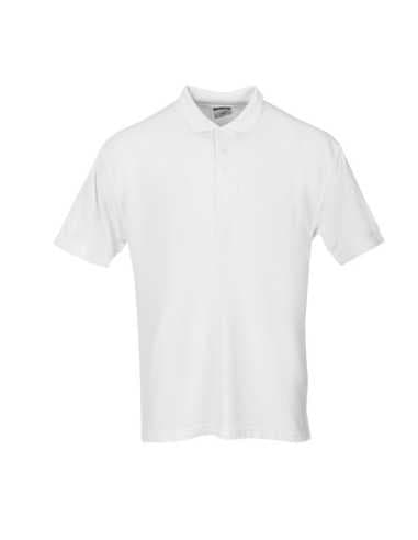 Polo mixte blanc L