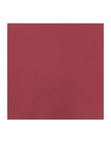 Serviettes de table en papier bordeaux Fasana 330mm (Lot de 1500)