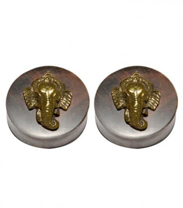 GANESHA (laiton et corne de buffle)