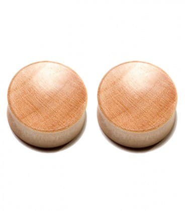 CONCAVE PLUG (bois de crocodile) **PRIX A L'UNITE