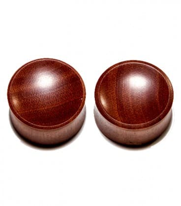 CONCAVE PLUG (bois de sawo) **PRIX A L'UNITE