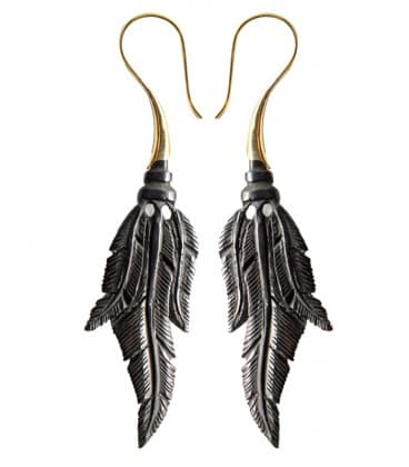 PLUME EN CORNE DE BUFFLE *PRIX PAR PAIRE