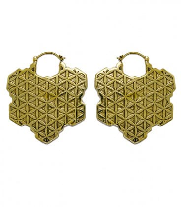 FLOWER OF LIFE (grand modele plein)-VENDUES PAR PAIRE