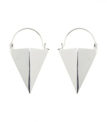 COLLECTION " ETHNIC GEOMETRIC" by S.Hêches - PLAQUE ARGENT- PETIT MODELE -VENDUES PAR PAIRE