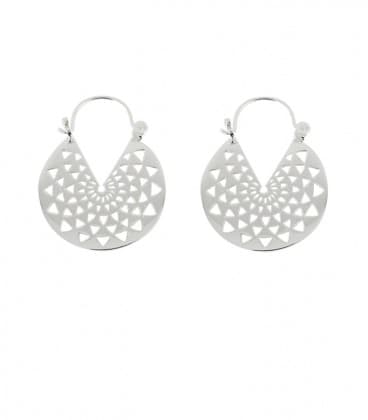COLLECTION SKINNY -LE MANDALA LAITON PLAQUE ARGENT