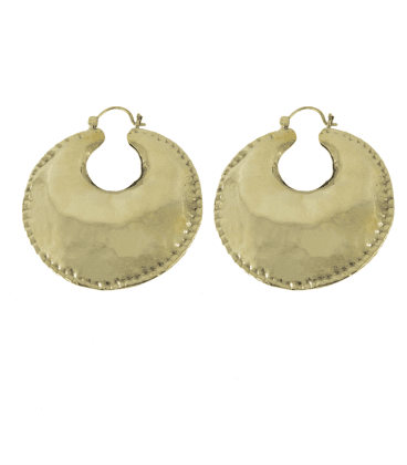 BERBER by S.HECHES (BOUCLE D'OREILLE EN LAITON)