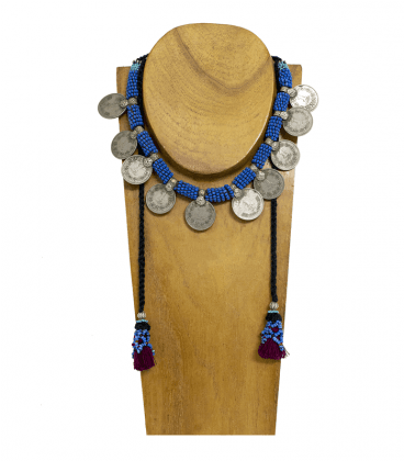 COLLIER TRIBAL PIECES ANCIENNES
