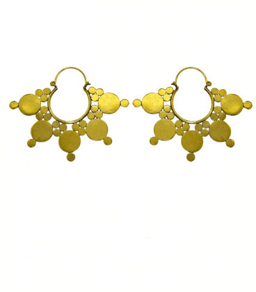 BIG BRASS DOTS (laiton)- VENDUES PAR PAIRE